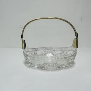 Golden Chest en cristal Bristol 1970’s