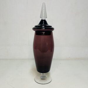 Bomboneur Malve Lotte by Arcoroc Paris 1970’s 46 cm