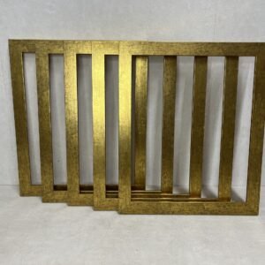 Marco Garlier en oro laminado 34x41 cm