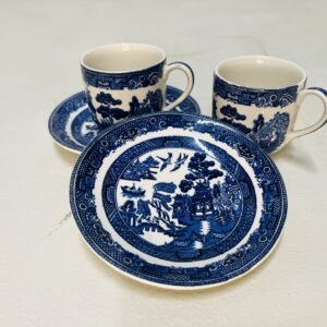 Tu y yo de café Blue Willow by Johnson Bros 1950’s