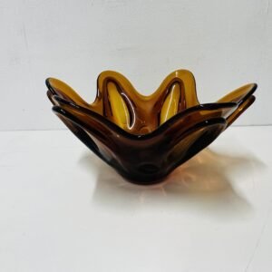 Le Amber Oyster en cristal de murano 1960’s 50 vm