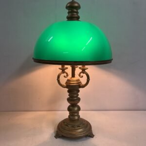 Lampé de banquero “Cambridge” Inglaterra 1950’s 60 cm