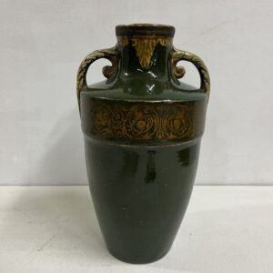 Jarré Couquignon en cerámica esmaltada pintada a mano St.Louen 30 cm serial 802
