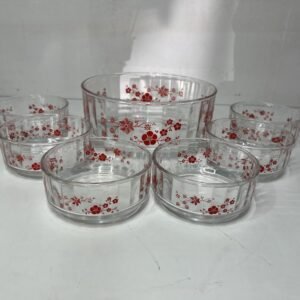 Natillera 6 pax “Madelaine” by Pyrex Francia 1970’s