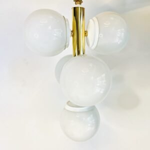 Lámpara de techo Bubbles By Gaetano Sciolari para A.V Mazzega Italia 1960’s