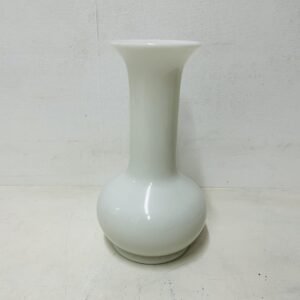 Jarrón Venini en cristal opalino Italia 1960’s 31 cm