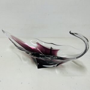 Centro murano Chroma Malve Italia 1960’s 41 cm