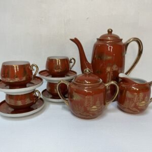Juego de té chino 4 pax“ Wàpiāng” 1960’s