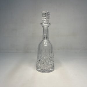 Licorera” Crown” en cristal de Lorraine 1960’s 34 cm
