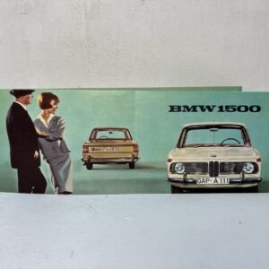 Díptico de época del BMW 1500 de 1962