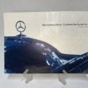 Cuadríptico de la época de Mercedes Benz Turismos de 1963