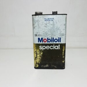Pure Vintage lata aceite 5L Mobiloil Inglaterra 1970’s