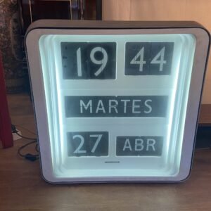 Exclusivo Flip Clock Airport Dator 5 By Solari &C. Udine Italia 1960’s