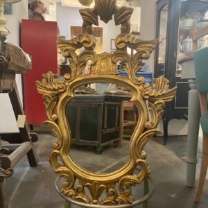 Cornucopia " Versailles" en pan de oro circa 1940's 52x80 cm