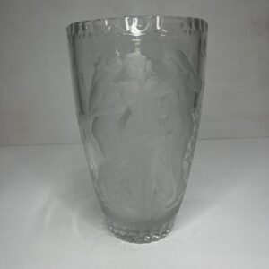Vase “ Mussa” By Lalique Francia 1950’s 25 cm