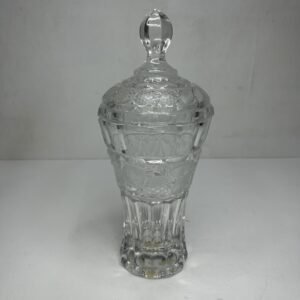 Grand bomboneur “ Krystell” by Beyer Neustadt Bavaria Alemania 1960 28 cm