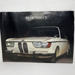 Díptico de epoca  del BMW 2000 CS Alemania 1962