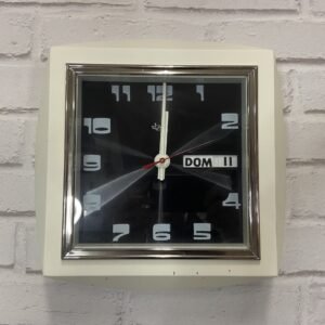 Reloj Flip Clock by Diamantini e Domeniconi Italia 1973. premio Internacional de la Feria de Londres de 1972