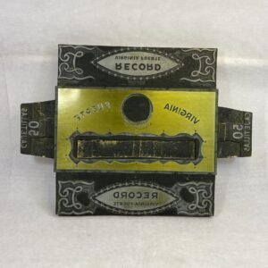 Antigua plancha de imprenta de 50 cajetillas de cigarrillos Record Tenerife 1960’s