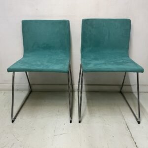 Pareja de sillas “Cattelan“ By Andrea Branzi Linie Italia 1970’s
