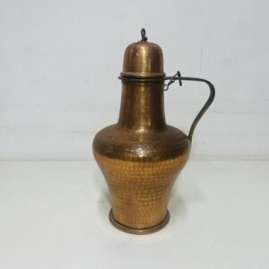 Antigua tetera de cobre martelé 1960’s 28 cm