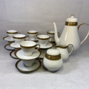 Juego de café 10 pax Tirschenreuth Bavaria Alemania 1960’s