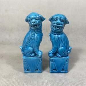 Pareja de Perros Foo 11 cm