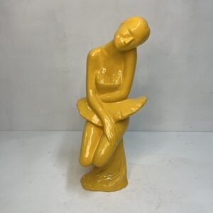 La bailarina Derviche en porcelana esmaltada 1960’s by La Opalina 40 cm