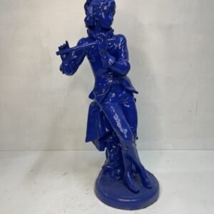 Il trovadore en cerámica Fiorentina by La Opalina 1960’s 50 cm