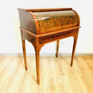 Secreter Wellington en madera de raíz Inglaterra 1960’s