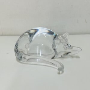 Il Topo en cristal Vetri di Murano Italia 1970’s 15 cm