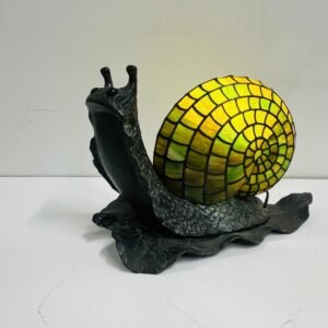 Lámpara Snail Tiffany 1980’s