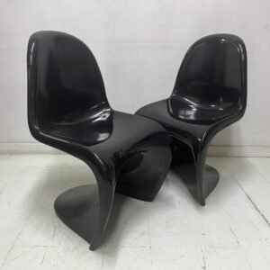 Pareja de sillas Panton by Verner Panton linie Dinamarca