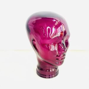 Busto Maninquie en cristal Dark Velvet 1960’s