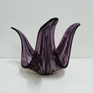 Centro “Anémona” en cristal de murano by Formia Vetri linie Italia 1960’s 35x26 cm