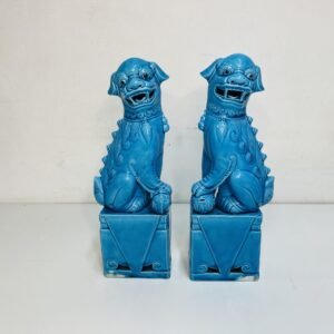 Pareja de perros Foo 26 China 1960’s sellado original