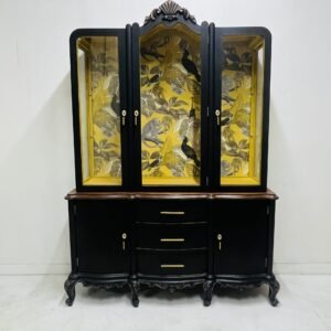 Vitrina Buffet “Botanique” by La Opalina 1950’s 130x45x190 cm