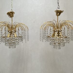Pareja de chandeliers “Palmerie”Francia 1950’s 30 cm