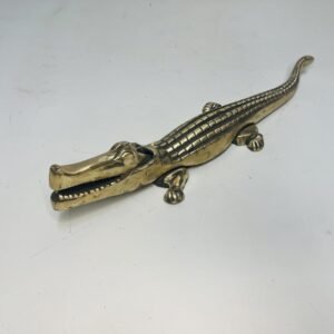 Antiguo cascanueces en bronce mediados S.XX 36 cm