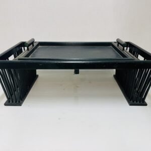 Bandeja de servicio Saigón en bambú 1980’s 74x42x25 cm