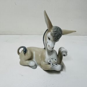 El burro enamorado by Fulgencio García para Lladró España 1970’s 15x13 cm