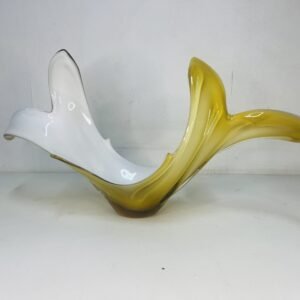 Centro Amber Murano “ Pietta” by Segusso Italia 1970’s 60x30 cm