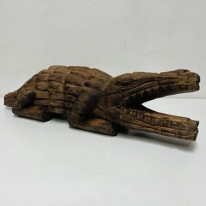 Alligator en cerezo de Brasil 1980’s 70 cm