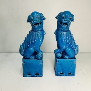 Pareja de perros Foo 36 cm China 1960’s sellados