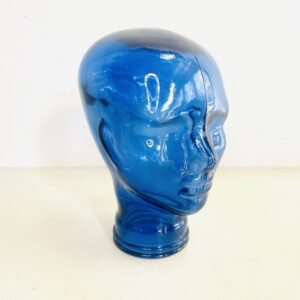 Busto Maninquie en cristal Dark Blaue 1960’s