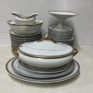 Vajilla 12 pax Al andalus by Porcelanas Opacao Sevilla 1970’s