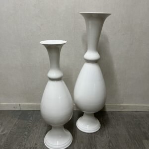 Raison de Alfiles en cerámica esmalté 1980’s 82 y 101 cm