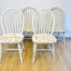 Set de 4 sillas de comedor Ercol Provenza 1960’s