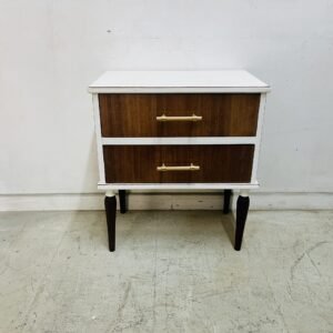 Table de Chevet “ Malket” pure escandinavian mid century art 56x36x64 cm