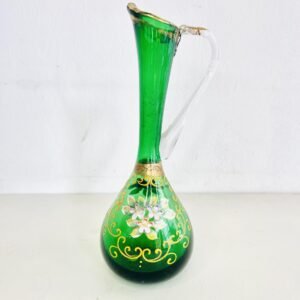Jarra Golden Vert Murano & Bohemia 24 K Italia 1960’s